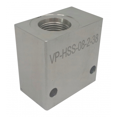 HYDROAKUMULATOR PODWÓJNY 0,75L Z ELEKTROZAWOREM NC 24V